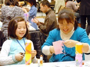 親子のための手作り楽器の体験学習・音楽会