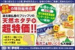 【6月限定の特別販売会】道北猿払産のプリップリの天然ホタテが超特価