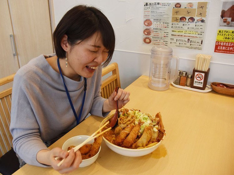 三平に激辛チャレンジメニュー登場 旭川三平本店 旭川 道北のニュース ライナーウェブ