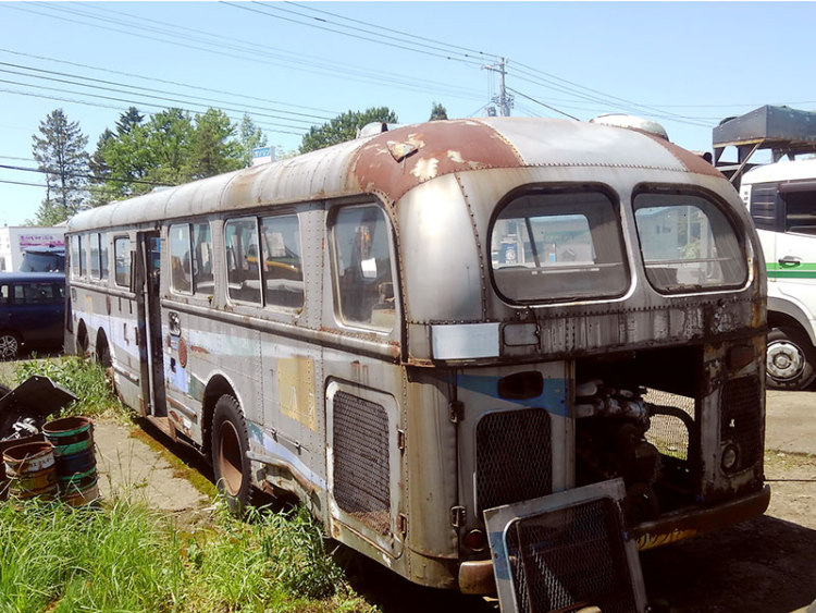 1960年代製造の大型6輪バス復元 - 旭川電気軌道 / 旭川・道北の ...